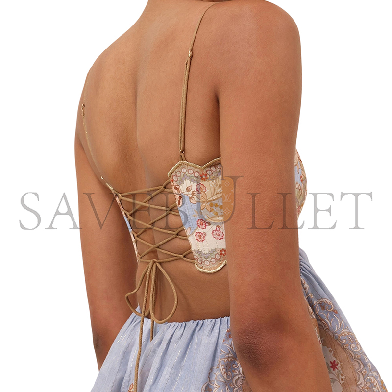 ZIMMERMANN DAYLIGHT TIERED MAXI DRESS 5353DRS263